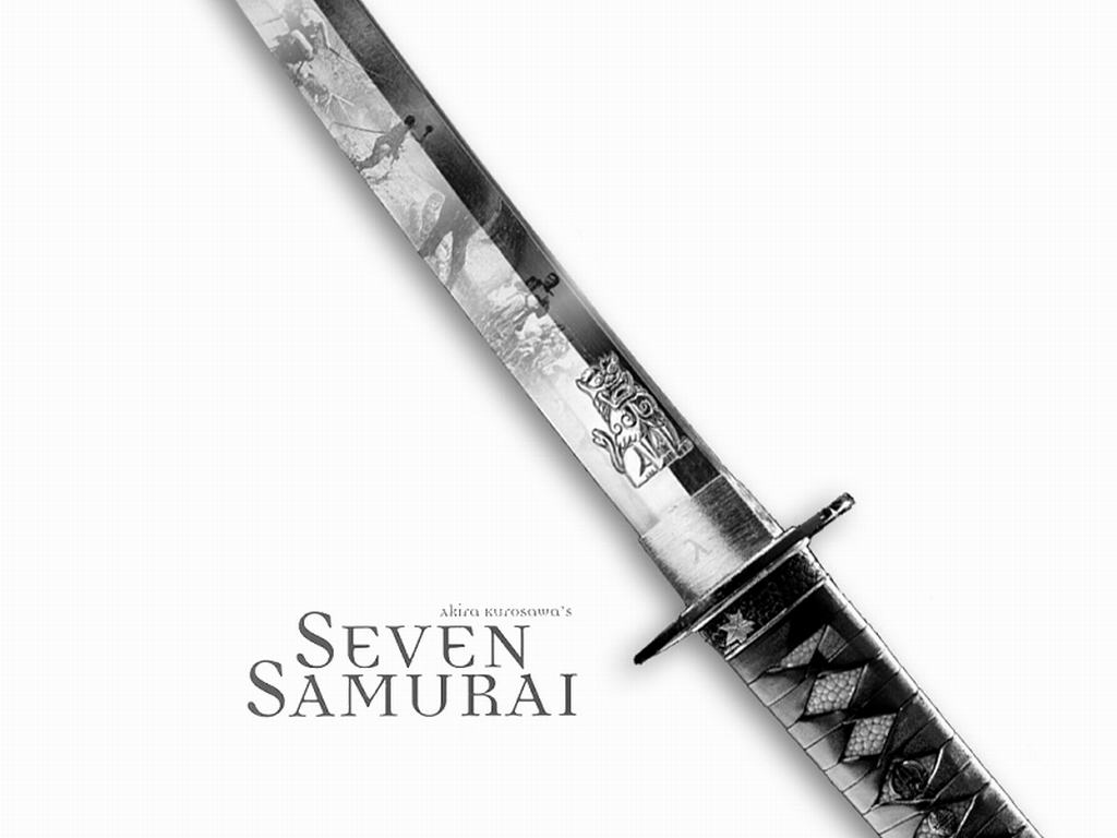 Seven Samurai Wallpaper - Samurai Sword Wallpaper Iphone , HD Wallpaper & Backgrounds
