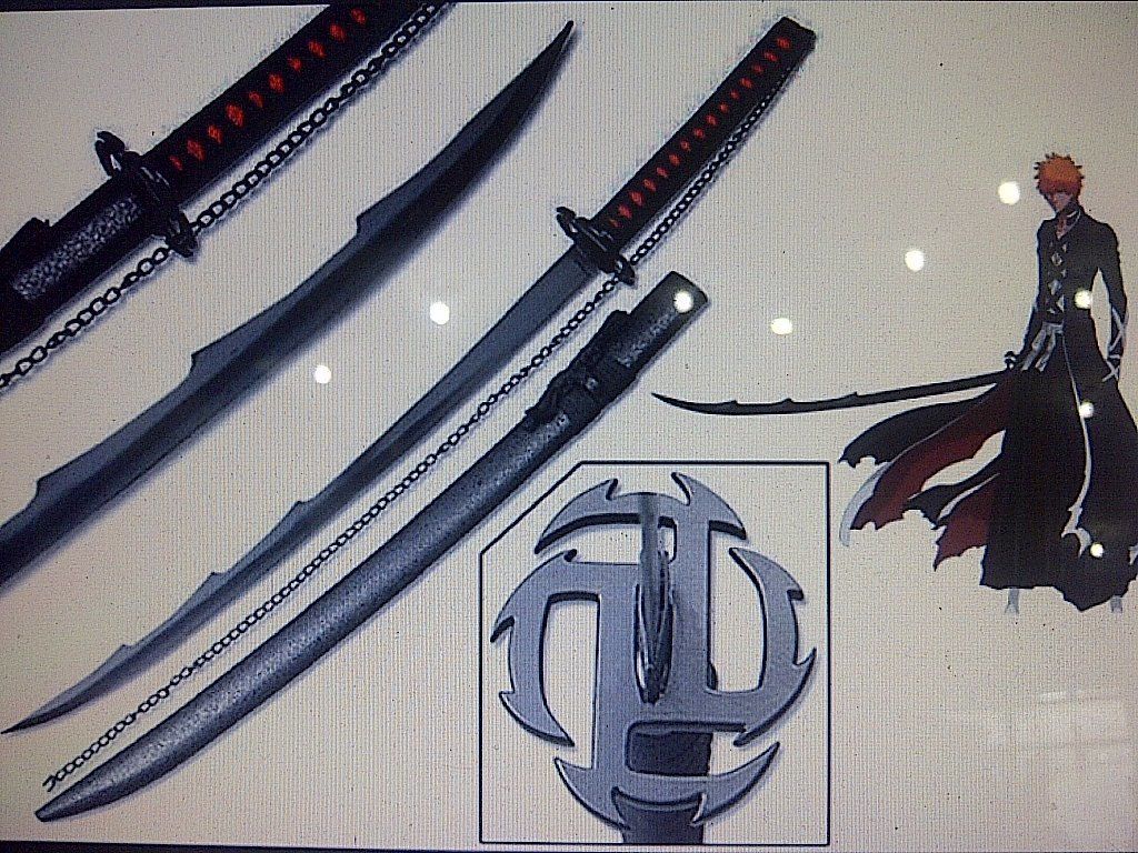 Jual Pedang Samurai Bleach, Dll ( Liat Dolo Gan ) - Ichigo Final Tensa Zangetsu Bankai Sword , HD Wallpaper & Backgrounds