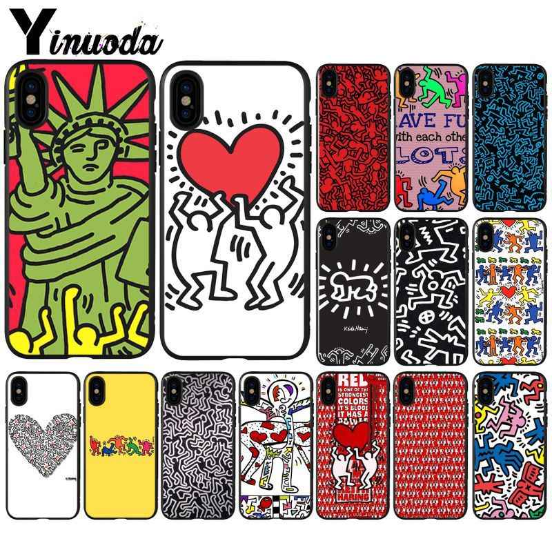 Yinuoda Art Keith Haring Graffiti Slim Anti-broken - Keith Haring , HD Wallpaper & Backgrounds