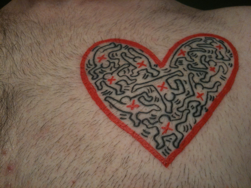 New Keith Haring Tattoo - Keith Haring Tattoo Designs , HD Wallpaper & Backgrounds