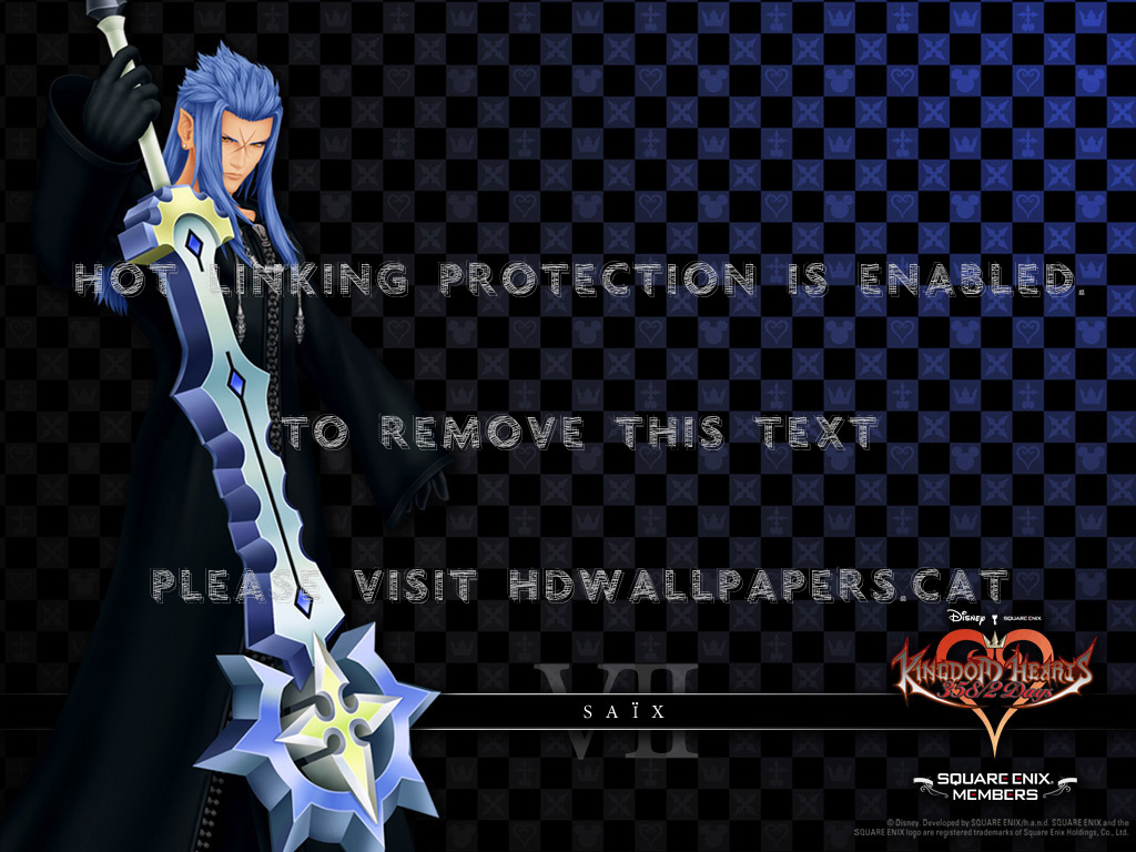 Kingdom Hearts Saix , HD Wallpaper & Backgrounds