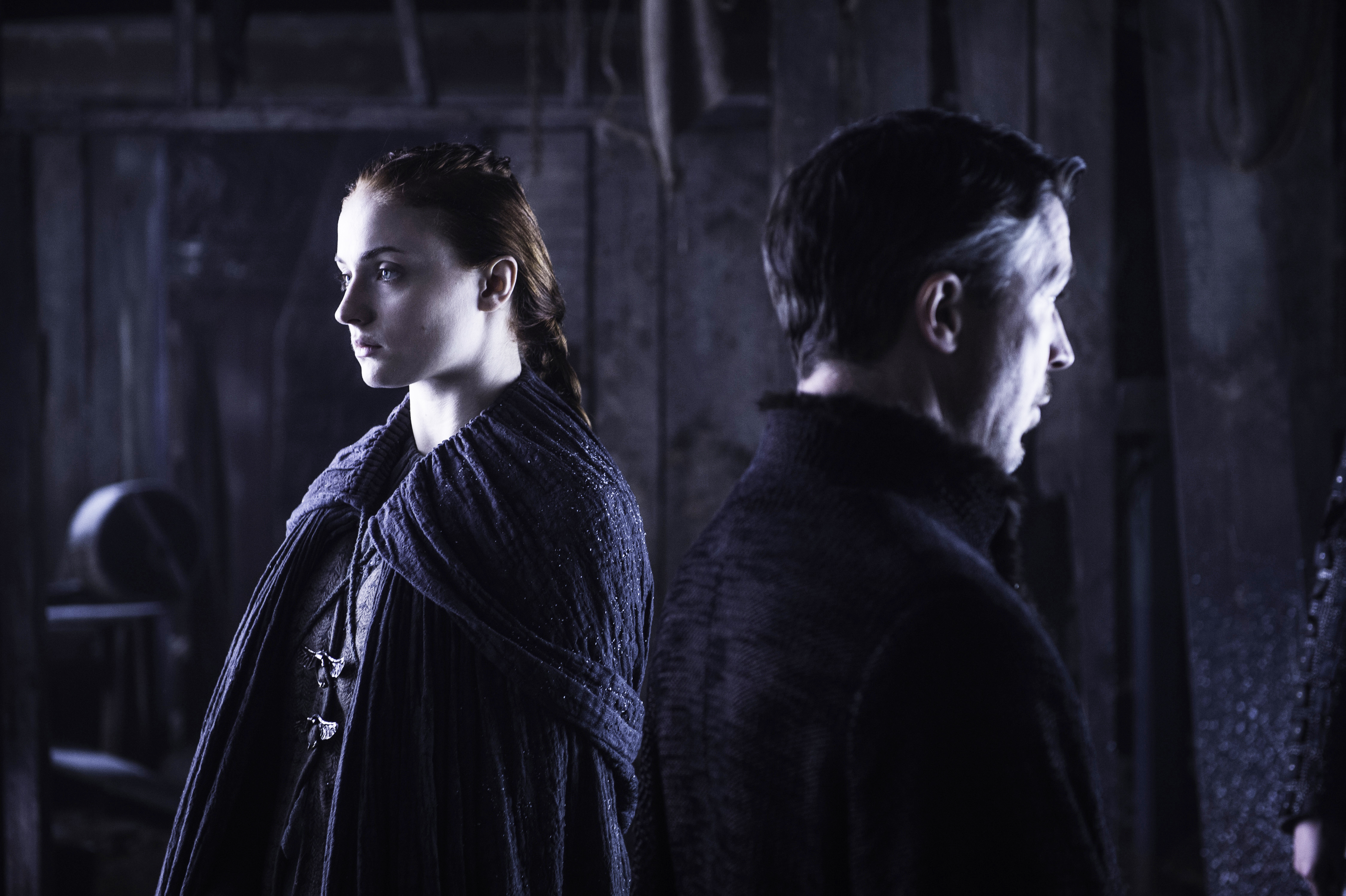 Published On January 31, 2017 - Sansa Stark And Petyr Baelish Season 6 , HD Wallpaper & Backgrounds