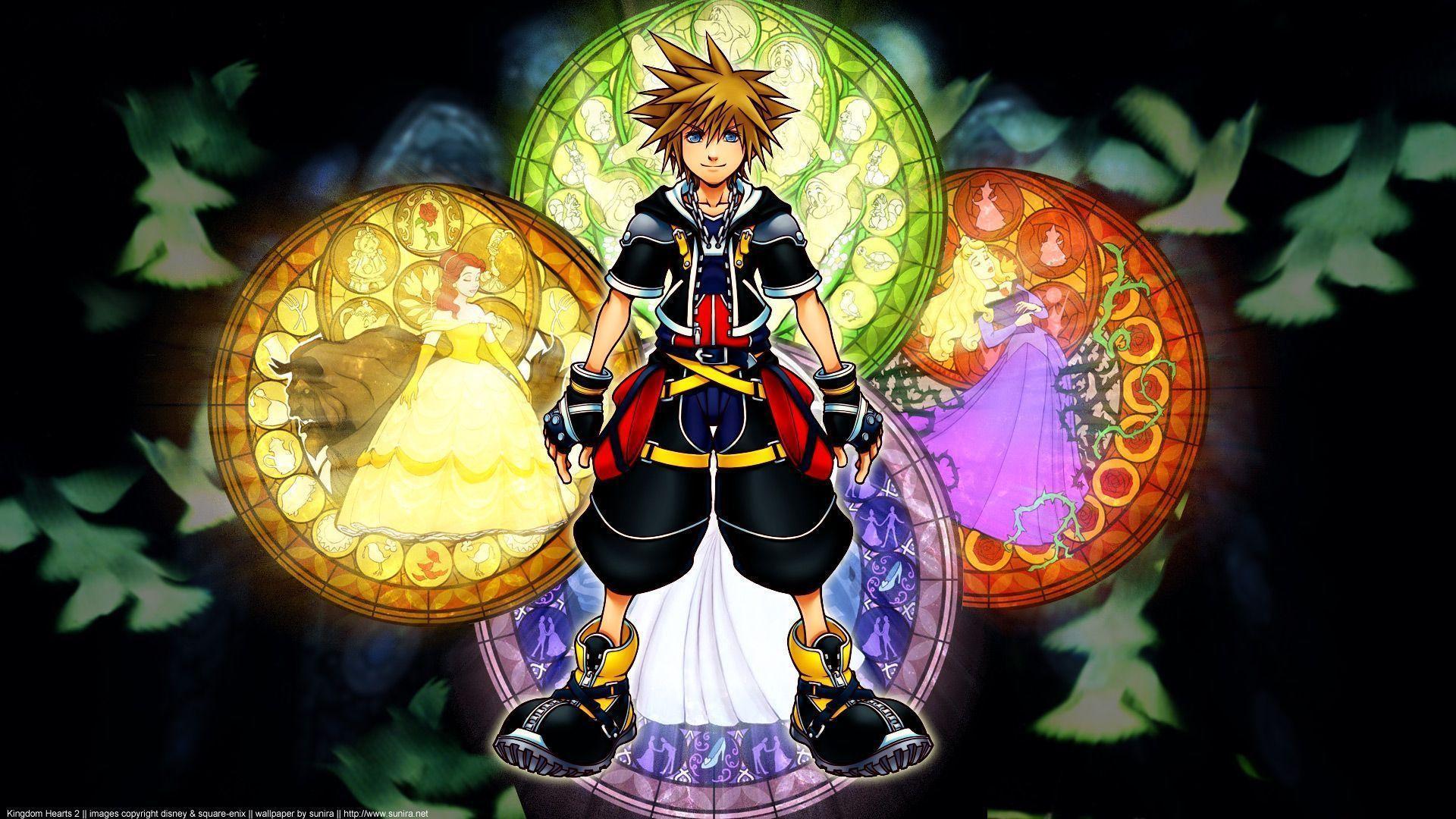 Kingdom Hearts Hd Wallpaper - Kingdom Hearts Hd Wallpaper Sora , HD Wallpaper & Backgrounds