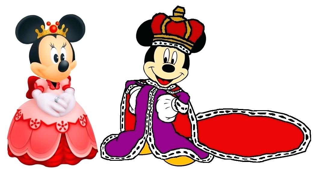 Mickey Mouse Hearts And Images King Queen Kingdom Wallpaper - King Mickey And Queen Minnie , HD Wallpaper & Backgrounds