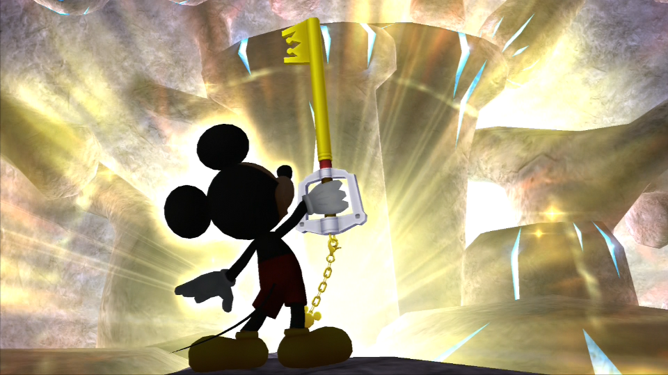 Kingdom Hearts Hd - Mickey Mouse Kingdom Hearts 1 , HD Wallpaper & Backgrounds