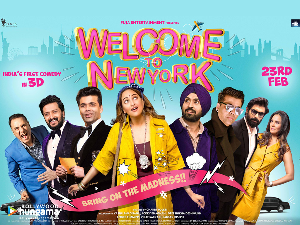 Wallpapers Of The Movie Welcome To New York - Bollywood Comedy Movies 2018 , HD Wallpaper & Backgrounds