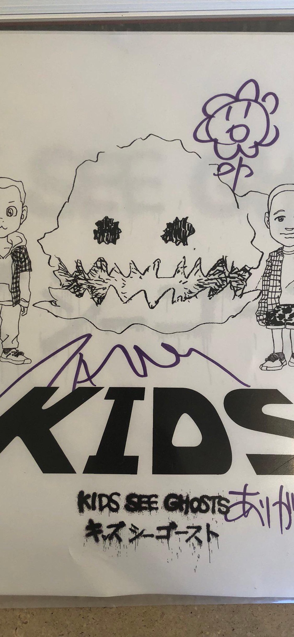 Iphone X Handmade Kanye West Kid Cudi Kids See Ghost - Kids See Ghost , HD Wallpaper & Backgrounds