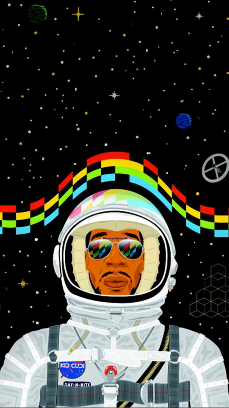 Remix, Astronaut, Fictional Character, Space, Kid Cudi - Kid Cudi Day N Nite Album Cover , HD Wallpaper & Backgrounds
