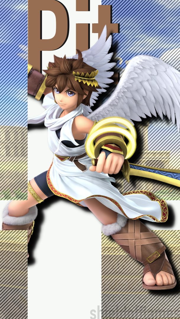 This Time Featuring Characters From The Kid Icarus - Pit Smash Bros Ultimate , HD Wallpaper & Backgrounds