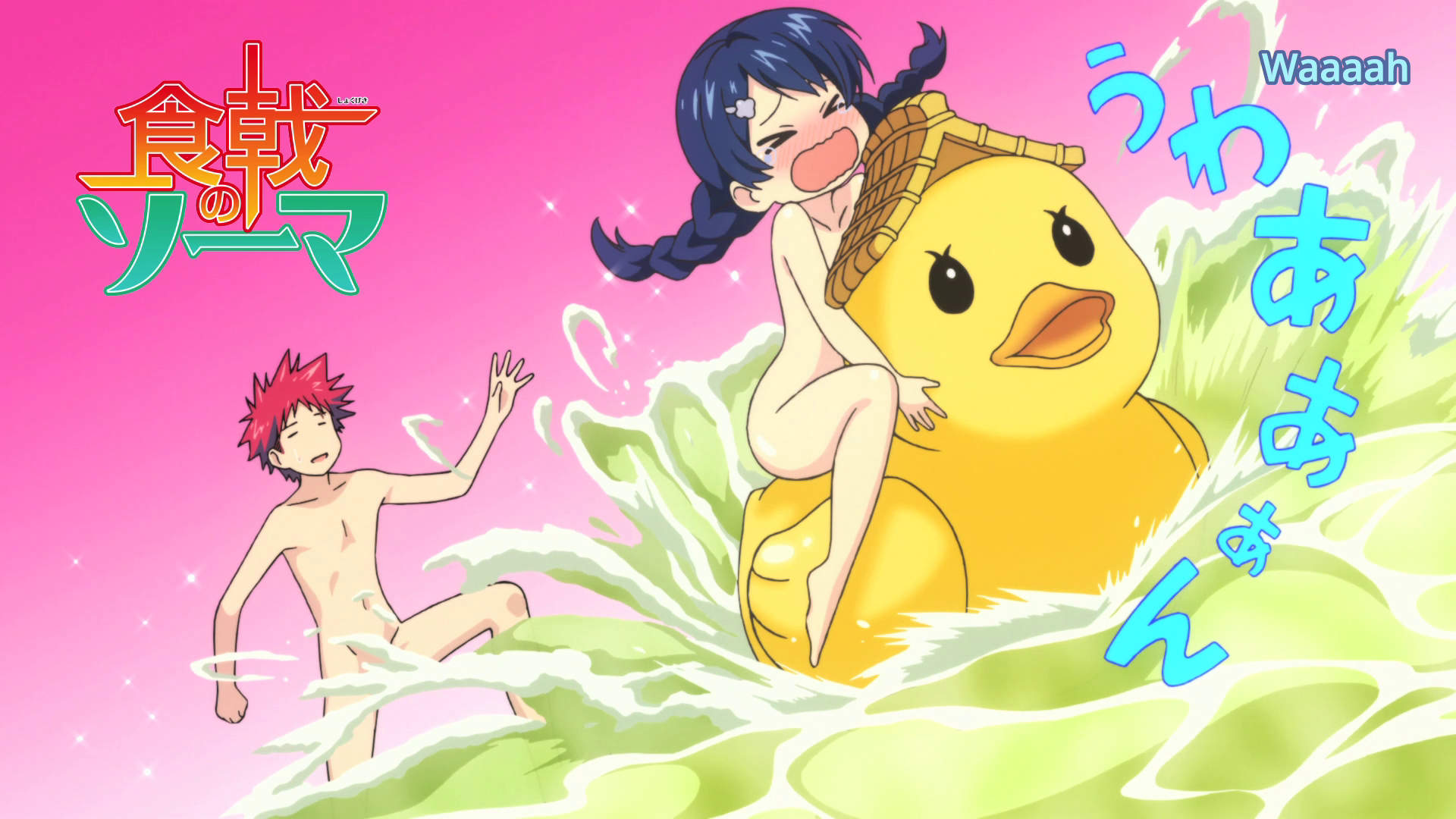 Shokugeki No Soma Episode 1 11 Desktop Wallpaper - Food Wars Megumi Naked , HD Wallpaper & Backgrounds