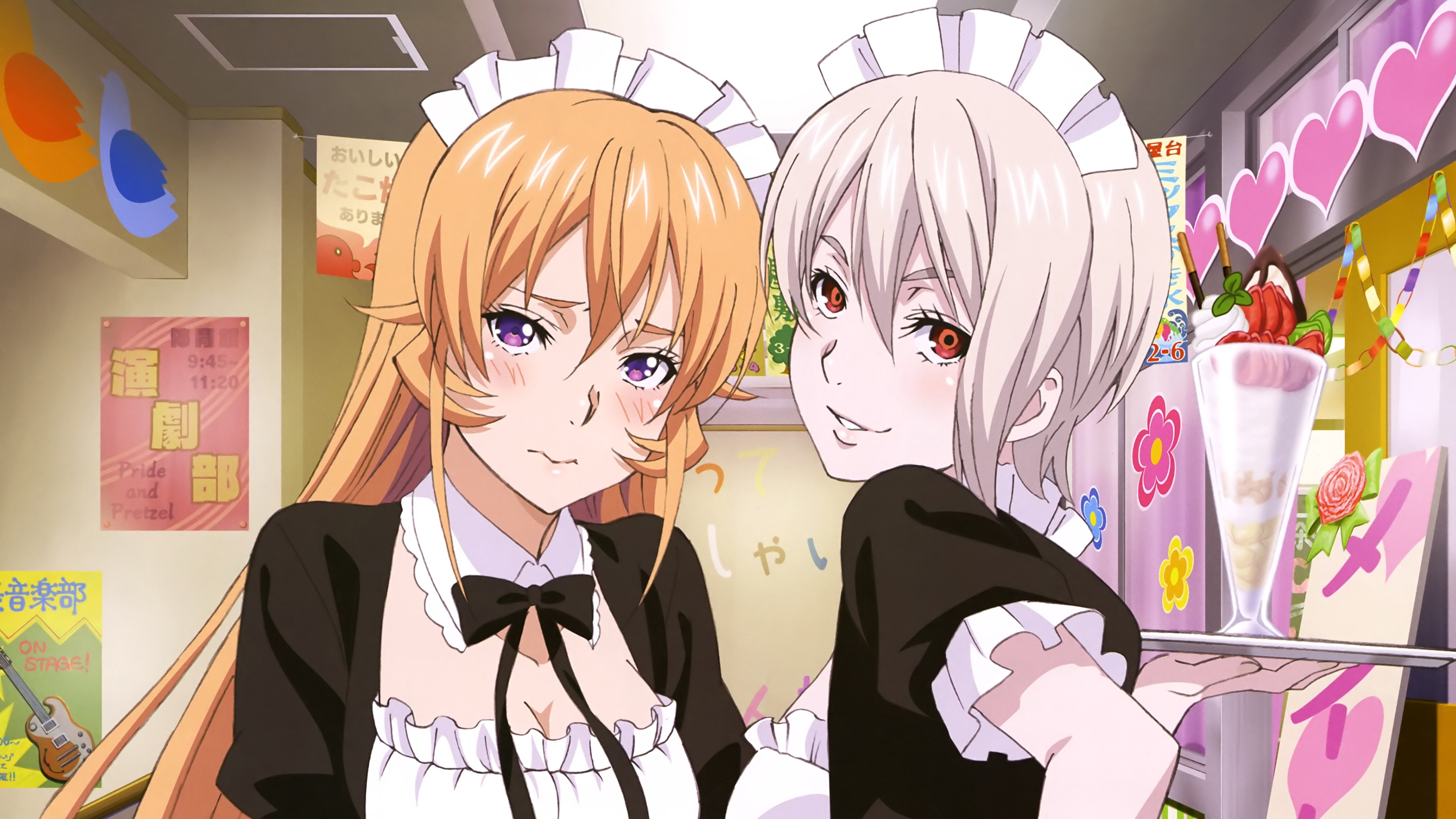 Shokugeki Soma Alice X Soma , HD Wallpaper & Backgrounds