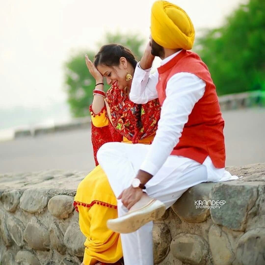 Punjabi Couple, Punjabi - Funny Love Punjabi Pic In Facebook , HD Wallpaper & Backgrounds