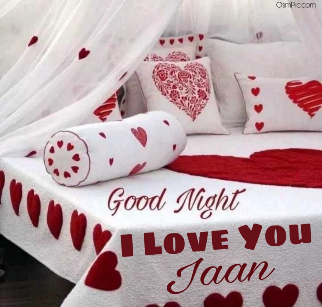 Bed Of Honeymoon Good Night Images - Good Night Love Bed , HD Wallpaper & Backgrounds