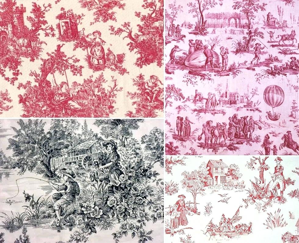 Toile De Jouy 1 Red Curtains Fabric Canada Wallpaper - Toile De Jouy Pattern , HD Wallpaper & Backgrounds