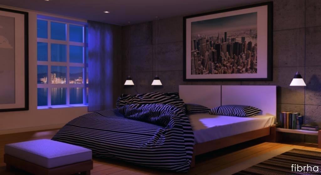 Night Bedroom Bedroom Night Good Night Bedroom Wallpaper - Bedroom In The Night , HD Wallpaper & Backgrounds