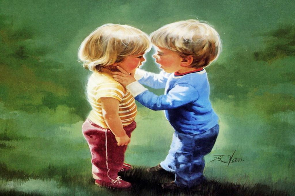 Boy And Girl Friendship Wallpapers - Children Kind Words , HD Wallpaper & Backgrounds