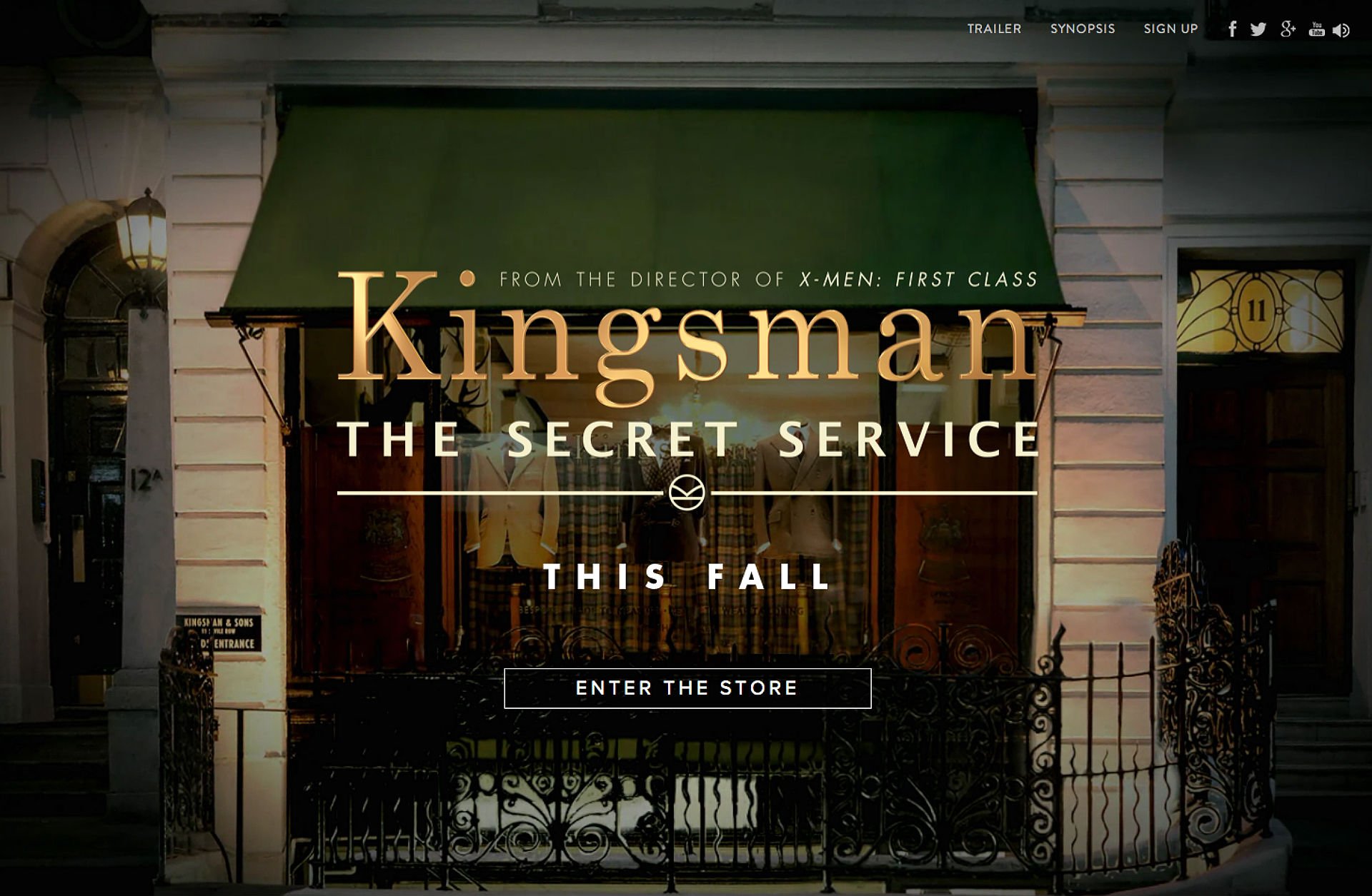 Download Wallpaper Kingsman The Secret Service - Kingsman Movie Store Front , HD Wallpaper & Backgrounds