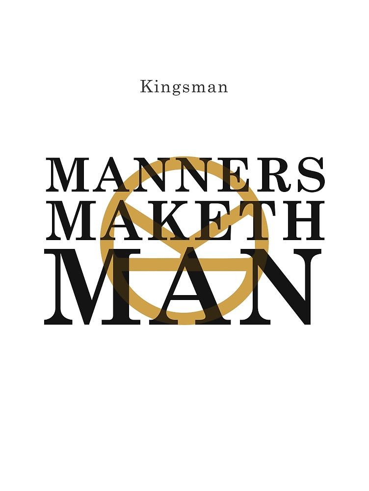 Manners Maketh Man - Graphic Design , HD Wallpaper & Backgrounds