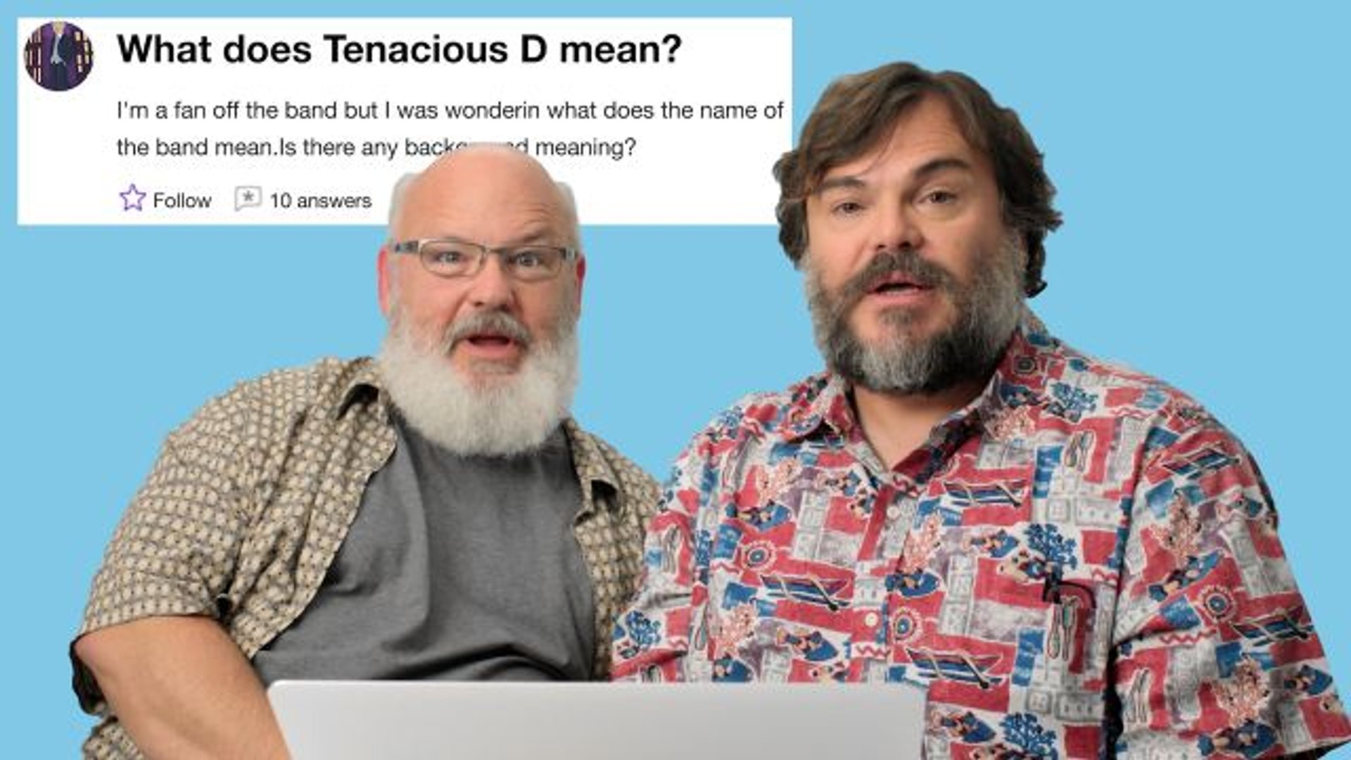 Tenacious D Goes Undercover On Reddit, Youtube And - Senior Citizen , HD Wallpaper & Backgrounds