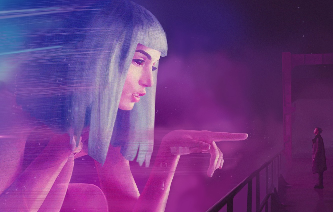 Photo Wallpaper The City, Neon, Art, The Film, Fiction, - Art Blade Runner 2049 , HD Wallpaper & Backgrounds