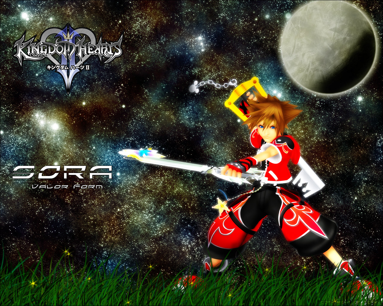 Square Enix, Kingdom Hearts, Sora Wallpaper - Kingdom Hearts Sora Valor Form , HD Wallpaper & Backgrounds