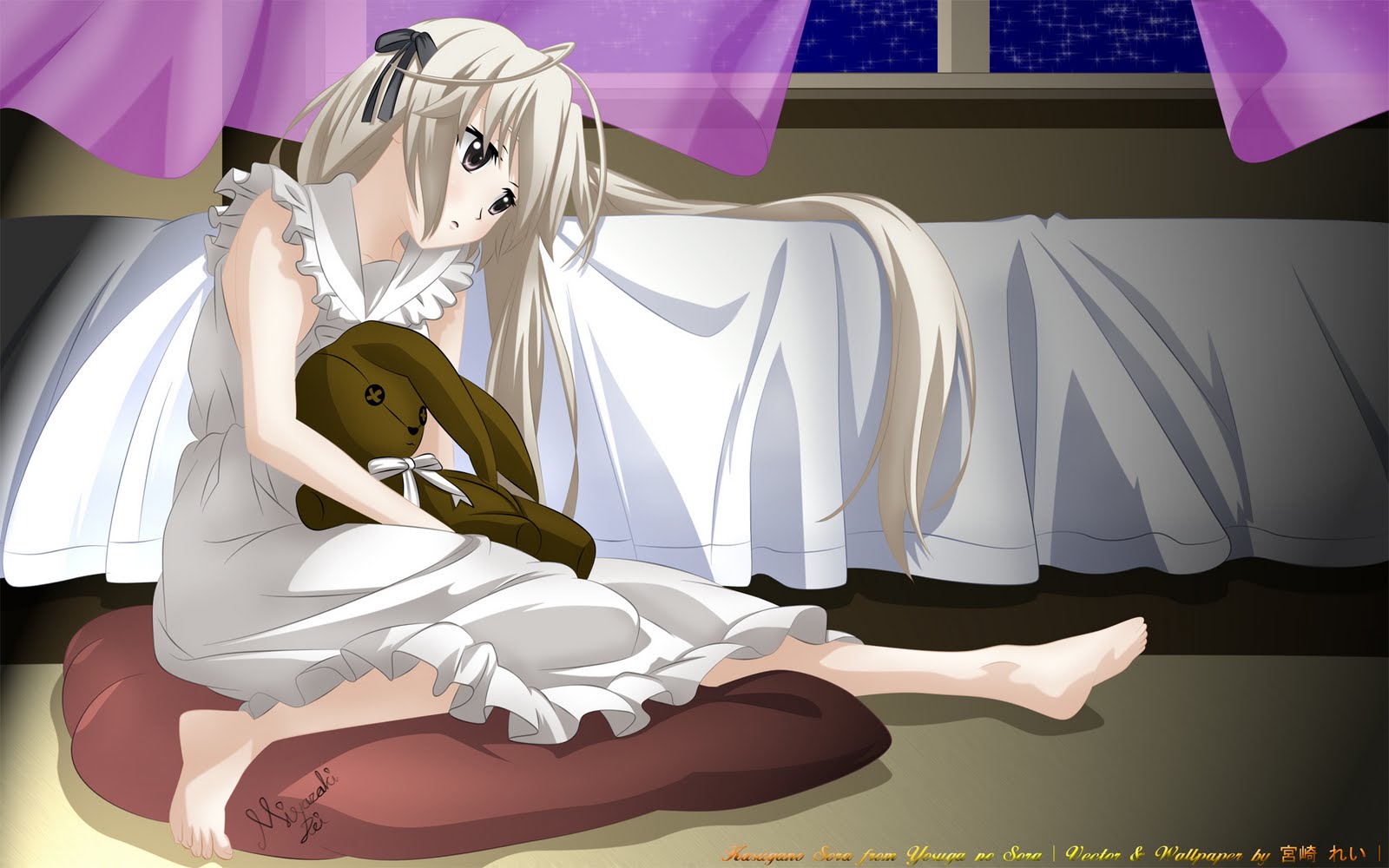 Sora Kasugano Yosuga No Sora Wallpaper - Kasugano Sora , HD Wallpaper & Backgrounds