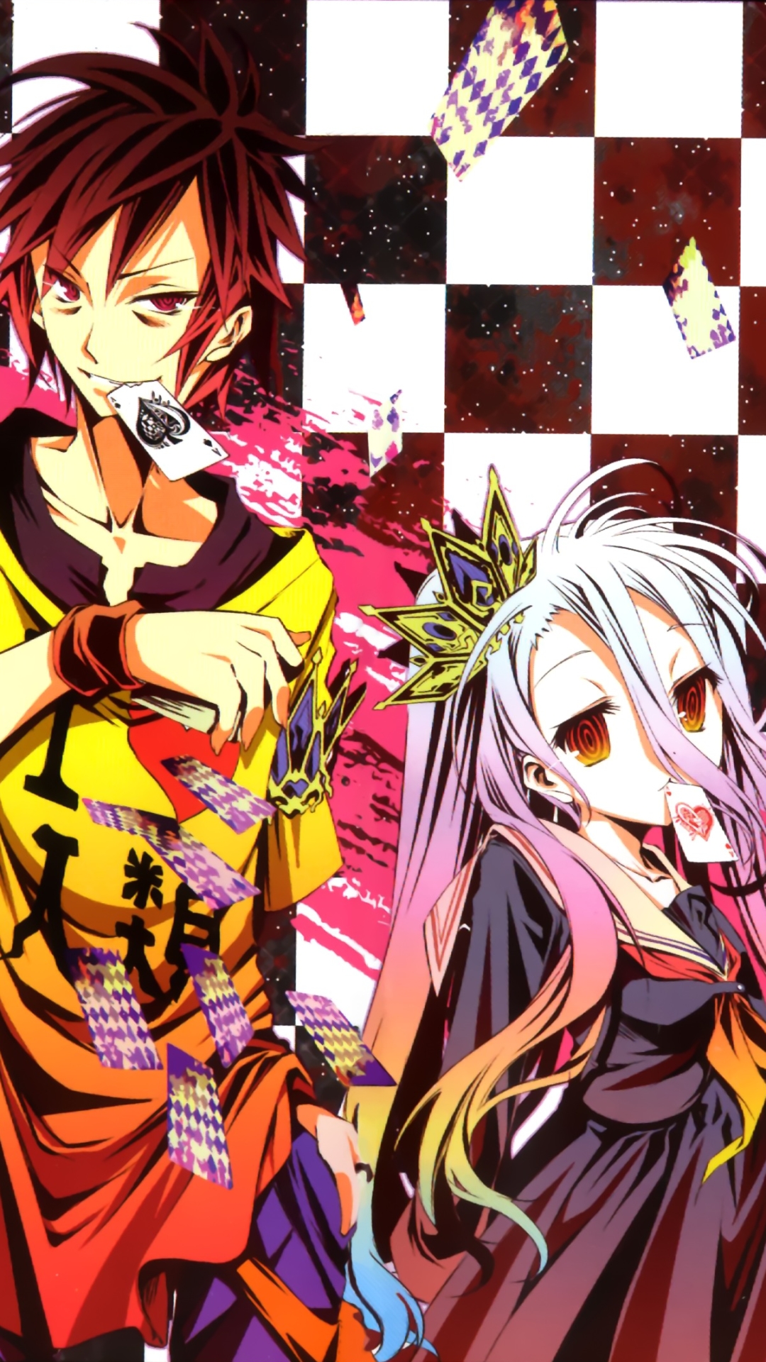 Windows Phone 8x - No Game No Life Phone , HD Wallpaper & Backgrounds