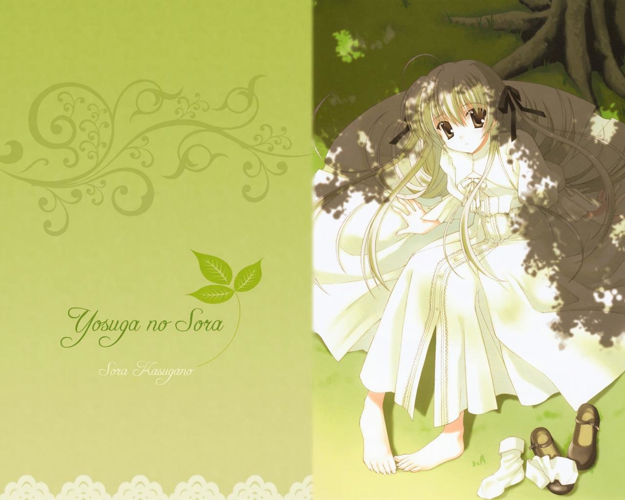 High Resolution Yosuga No Sora Hd Background Id - Sora Kasugano Barefoot , HD Wallpaper & Backgrounds