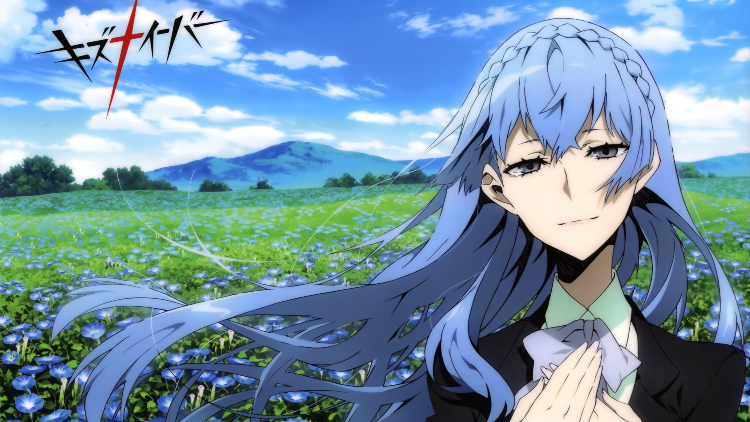 Kiznaiver, Sonozaki Noriko, Scenic, Flowers - Kiznaiver Sonozaki Noriko , HD Wallpaper & Backgrounds