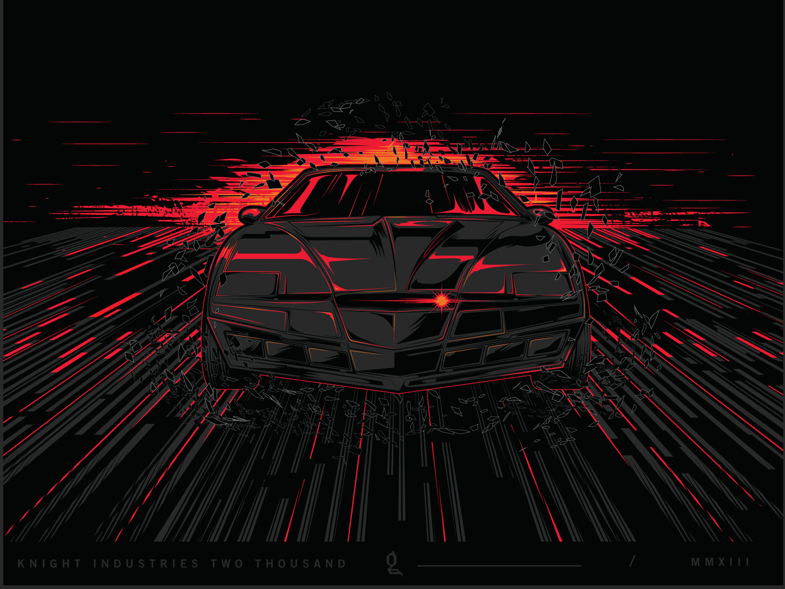 Knight Rider Wallpaper For Android - Knight Rider Kitt Logo , HD Wallpaper & Backgrounds