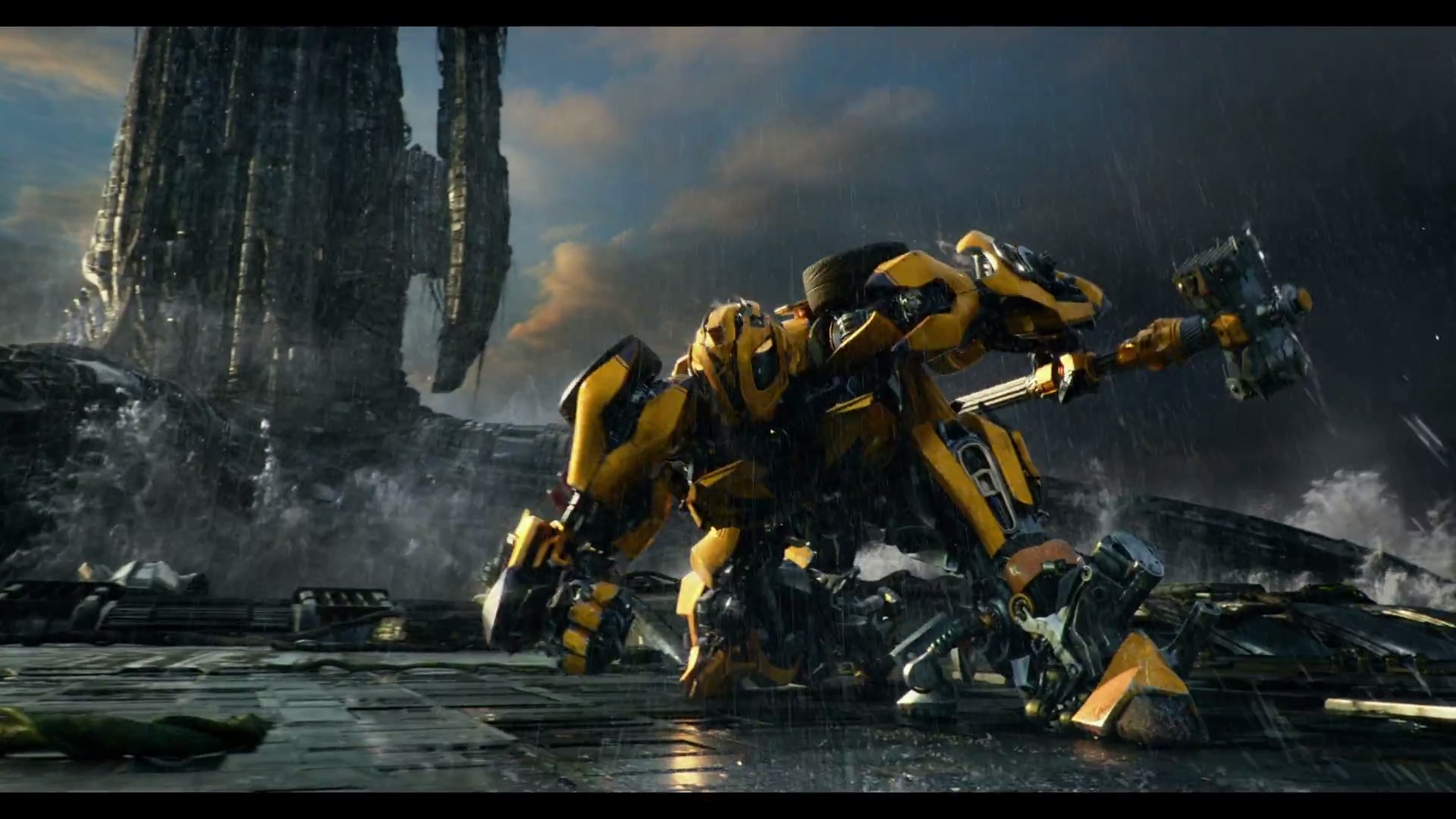 Optimus Prime Vs Bumblebee Transformers 5 , HD Wallpaper & Backgrounds