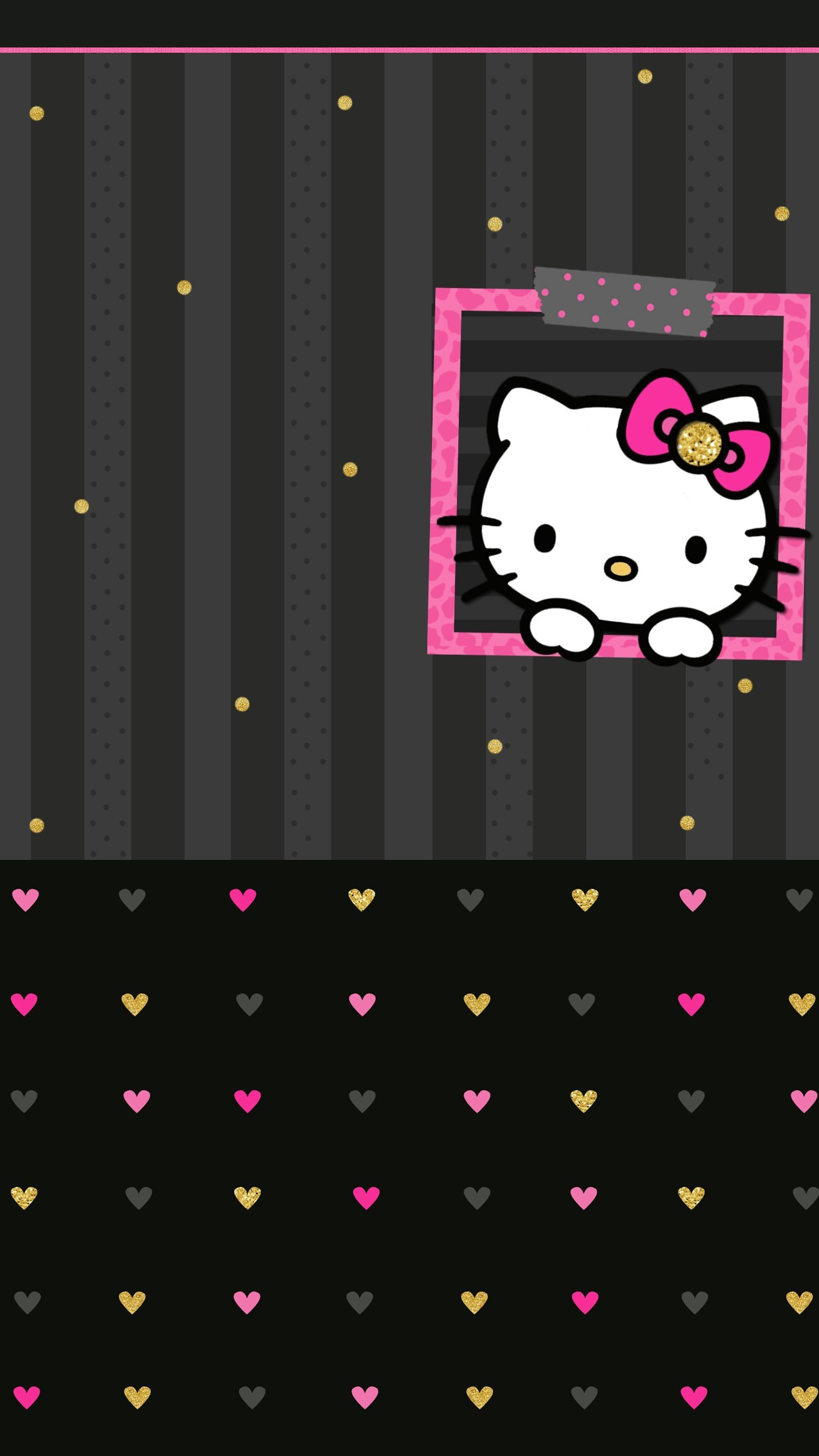Download Wallpaper Hello Kitty - Background Pink Wallpaper Hello Kitty , HD Wallpaper & Backgrounds