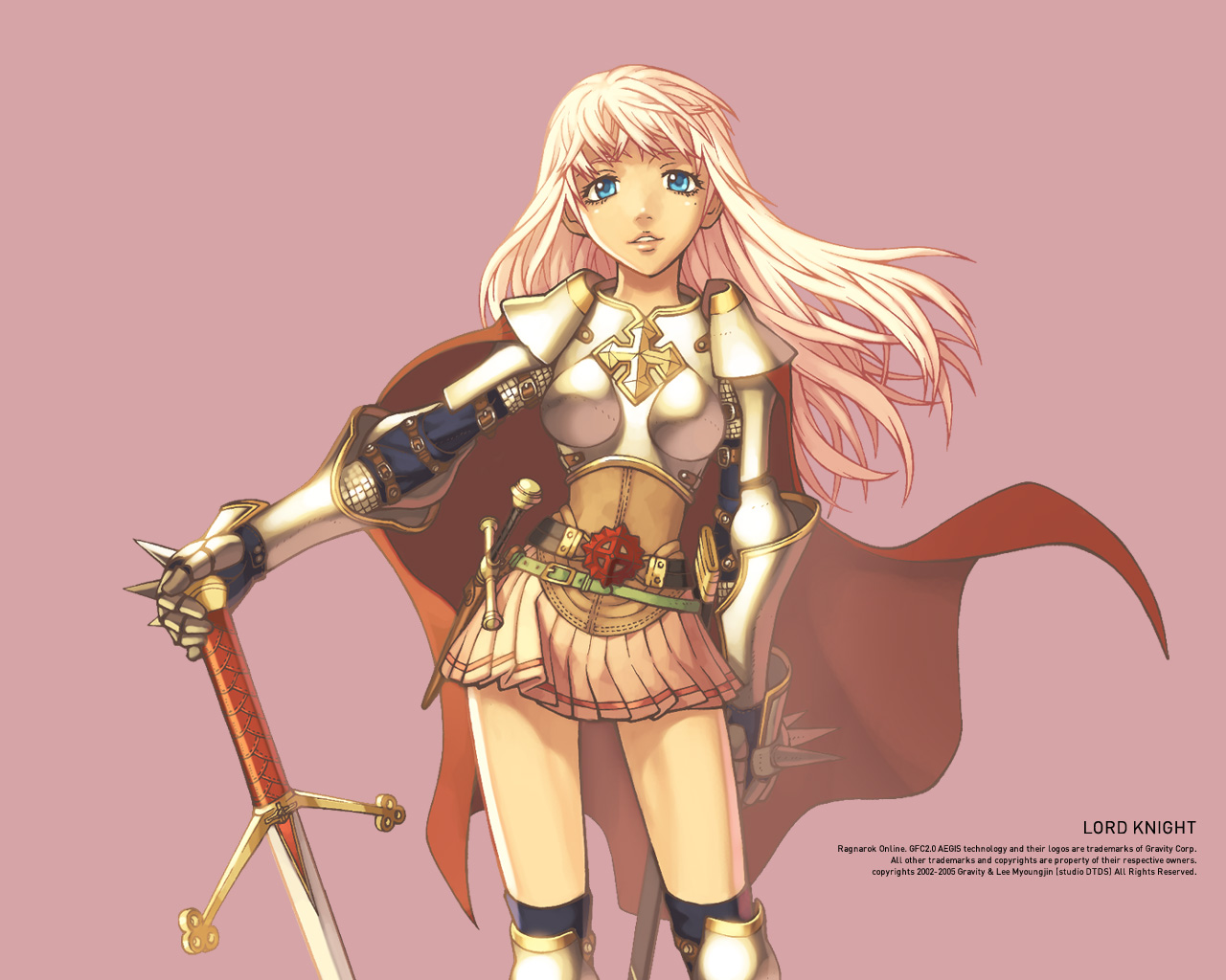 Anime Lord Knight Ragnarok Online - Ragnarok Online Lord Knight , HD Wallpaper & Backgrounds