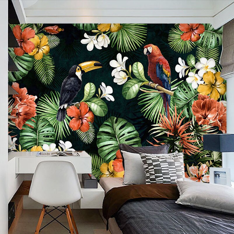 Mural Plant , HD Wallpaper & Backgrounds