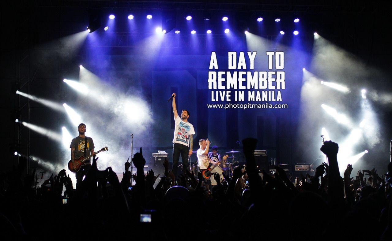 A Day To Remember Wallpaper -a10 - Day To Remember Wallpaper Concert , HD Wallpaper & Backgrounds