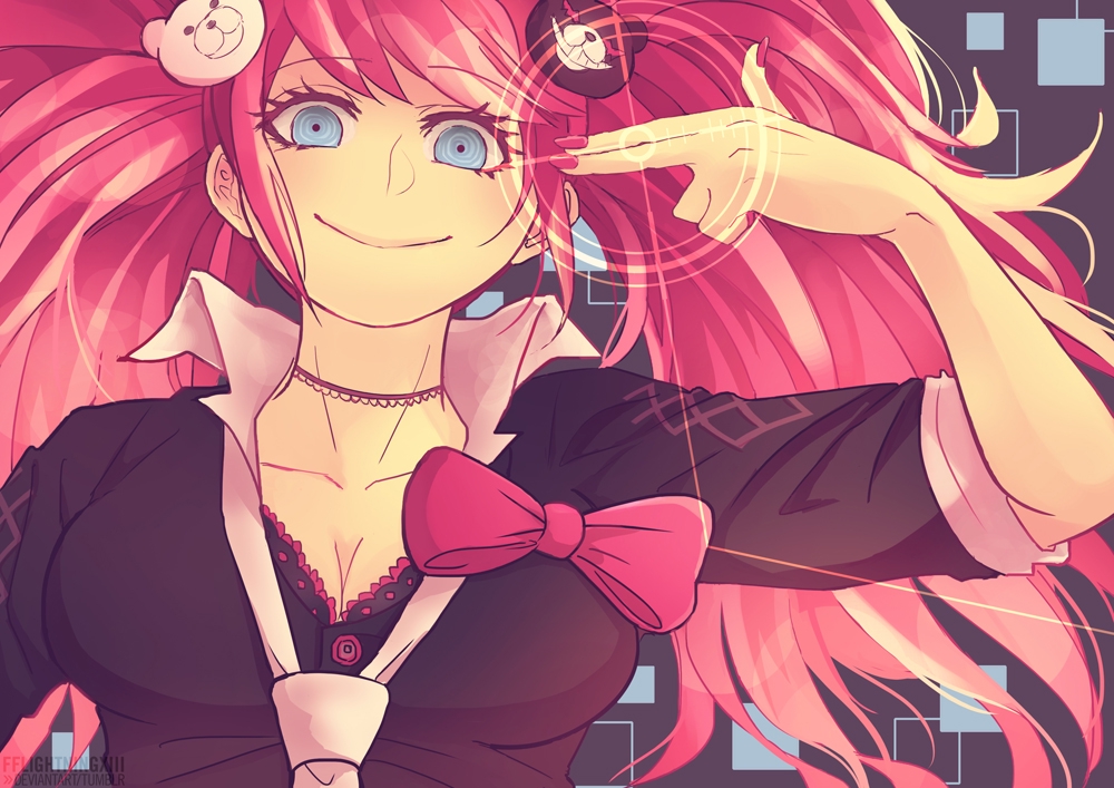 D E S P A I R - Fan Art Junko Enoshima , HD Wallpaper & Backgrounds