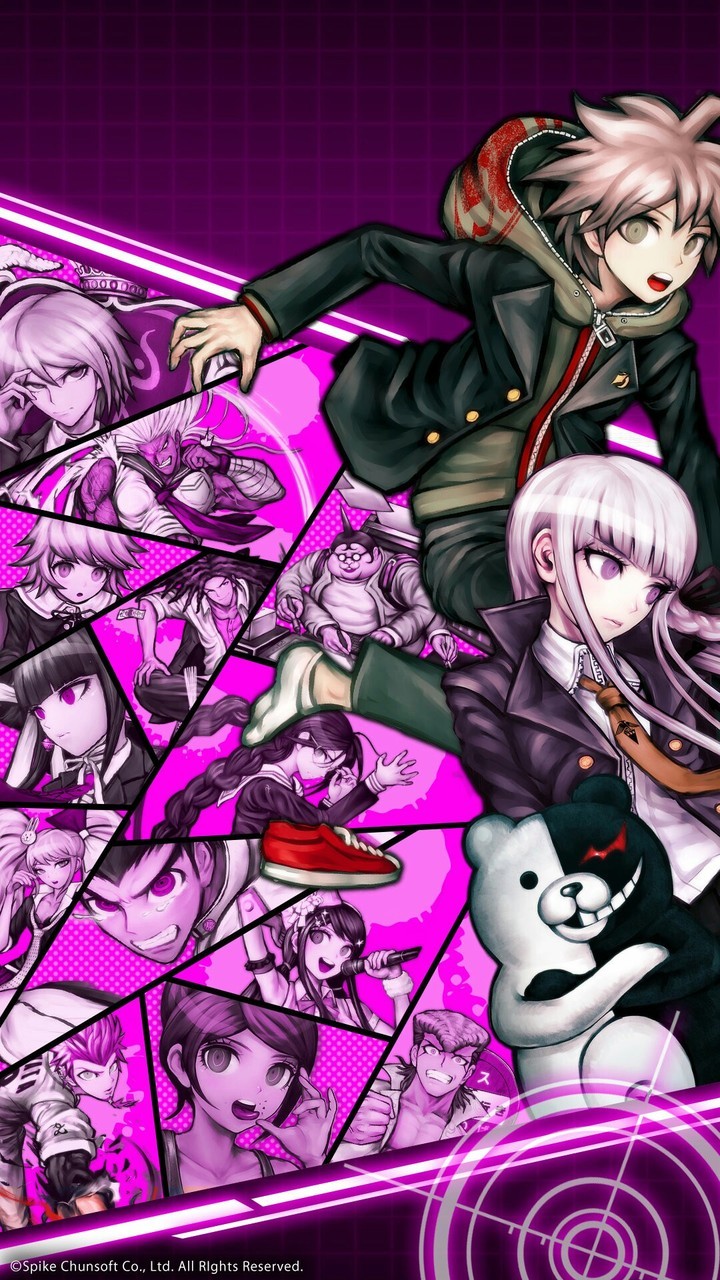 Is This Your First Heart - Danganronpa Iphone Background , HD Wallpaper & Backgrounds