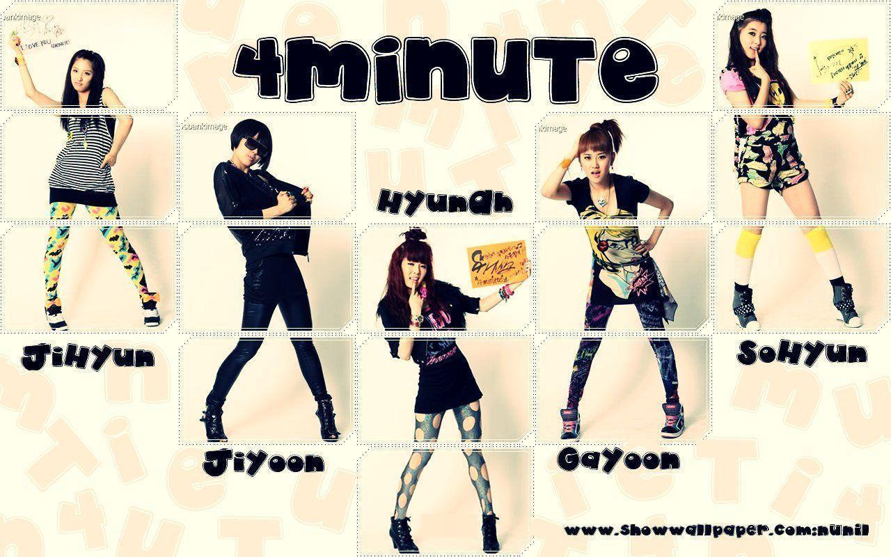 4minute Wallpaper - 4 Minute , HD Wallpaper & Backgrounds