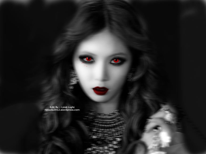 Hyuna 4minute On Vampire Mode Wallpaper - Horror , HD Wallpaper & Backgrounds