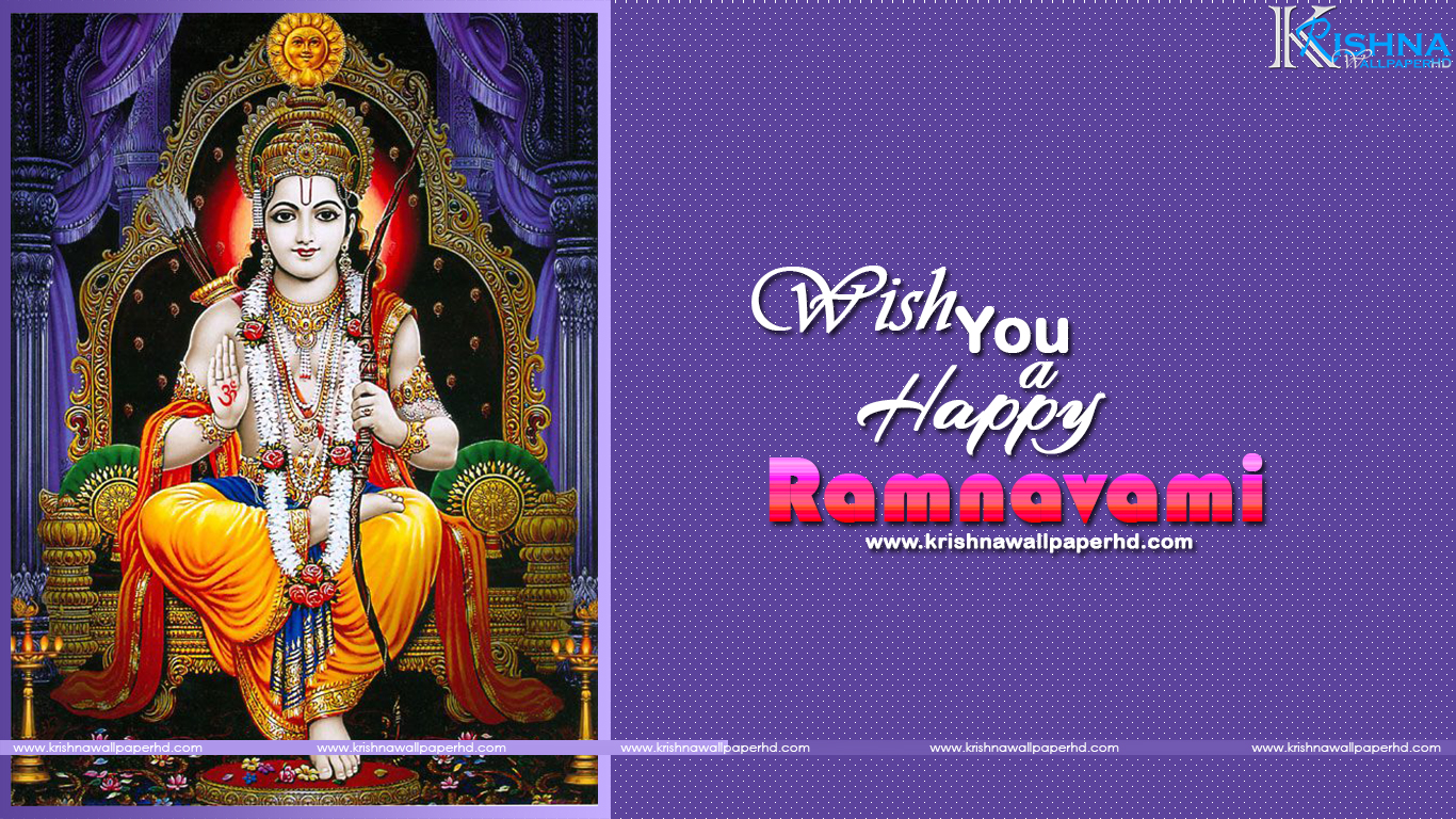 Happy Ramnavami Hd Photo - Sathya Sai Rama , HD Wallpaper & Backgrounds