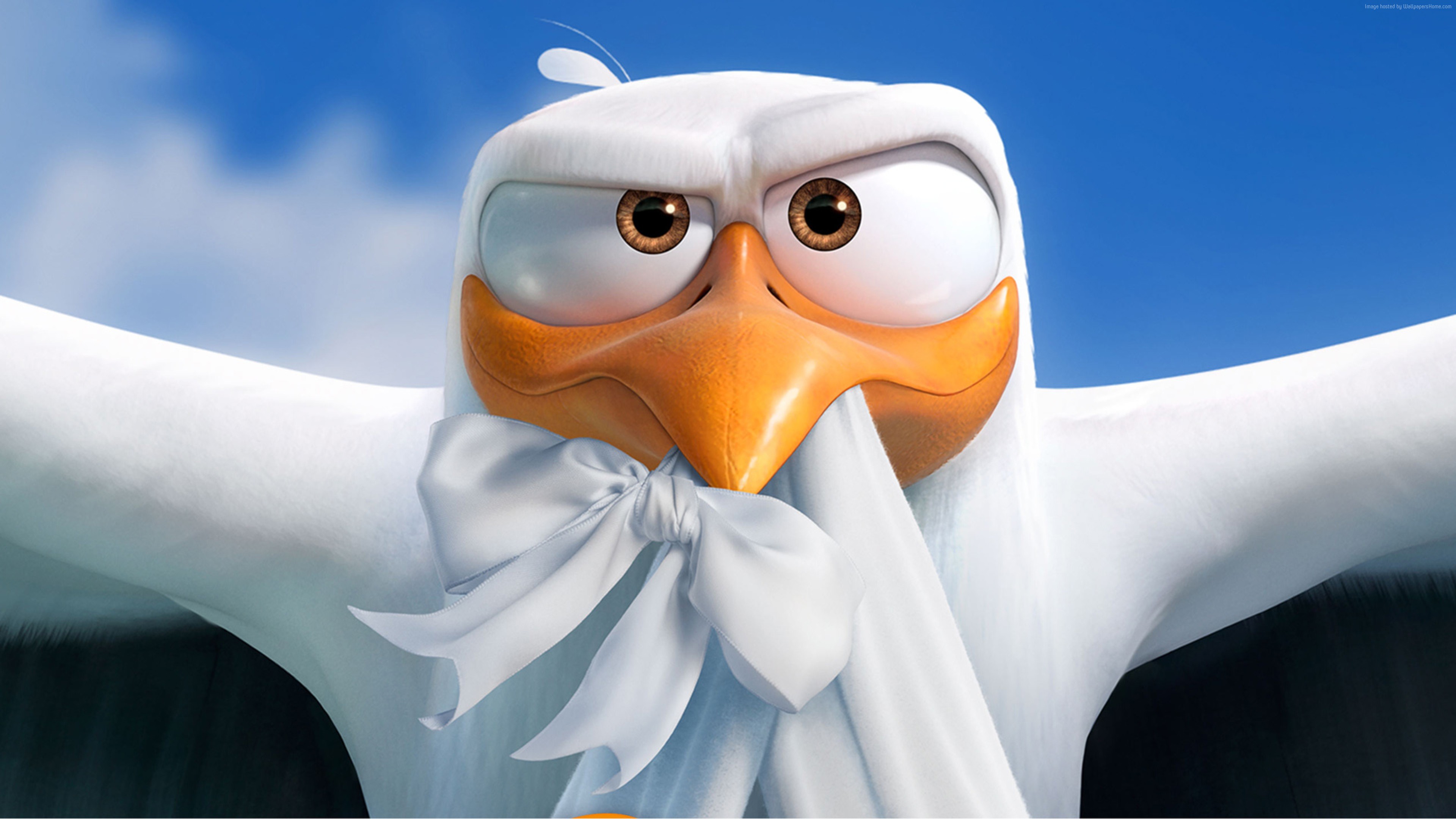 Stork Wallpaper - Stork Movie , HD Wallpaper & Backgrounds
