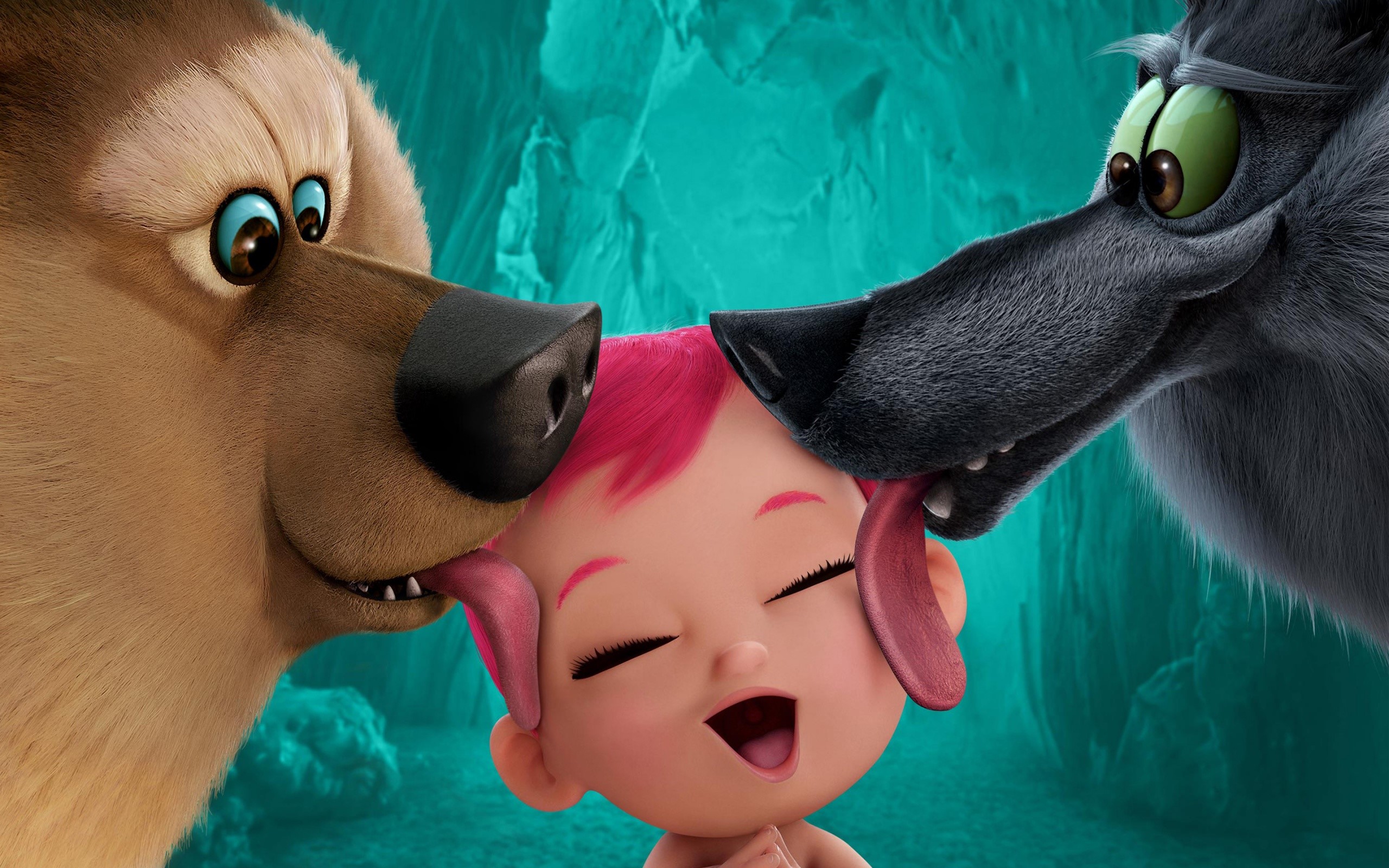 Wallpaper Wolves And Baby Movie The Stork - Storks Baby , HD Wallpaper & Backgrounds