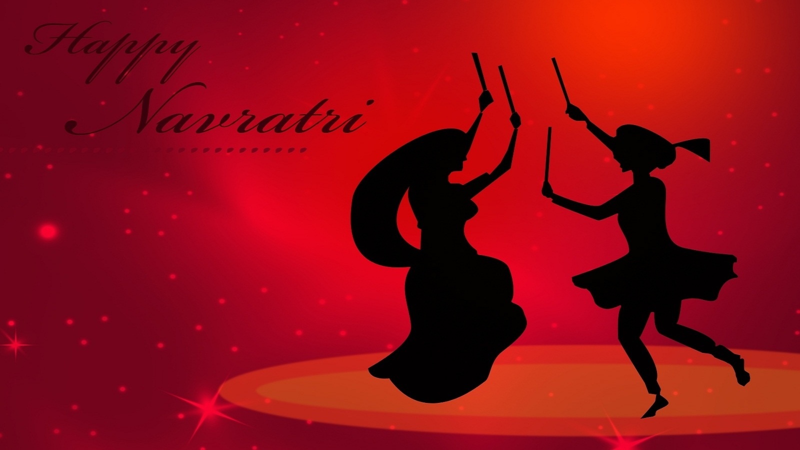 Navratri Garba Couple - Garba Dance Background , HD Wallpaper & Backgrounds