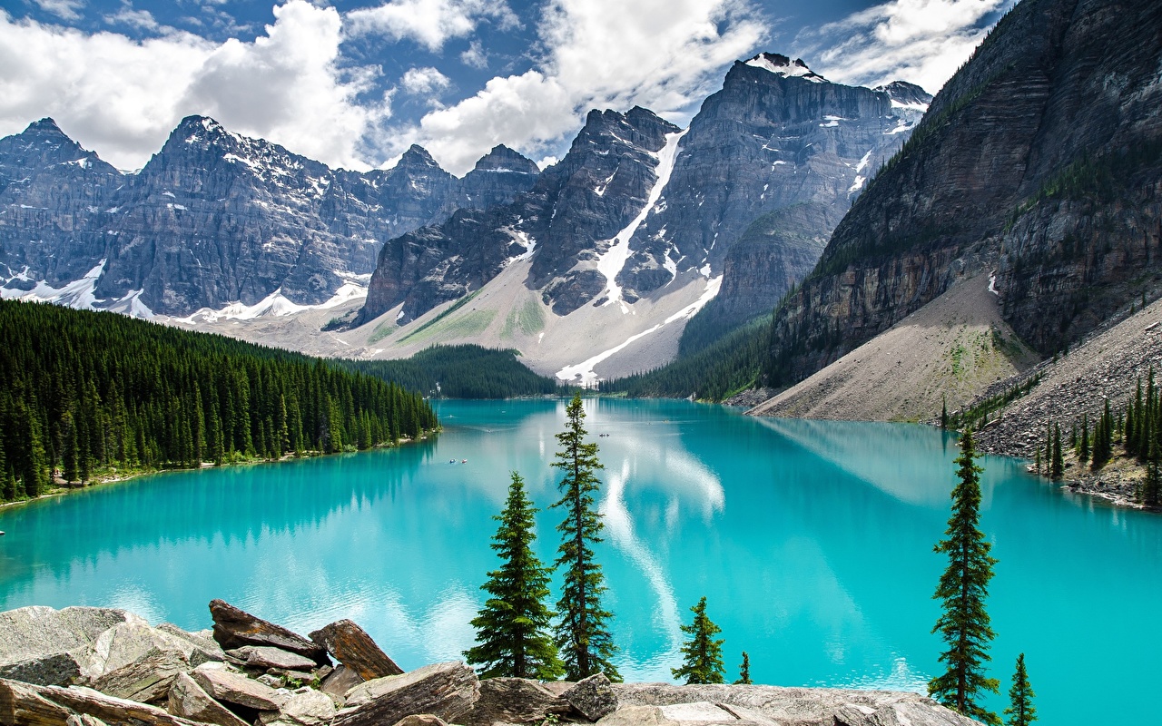 1280 X - Banff National Park Backgrounds , HD Wallpaper & Backgrounds