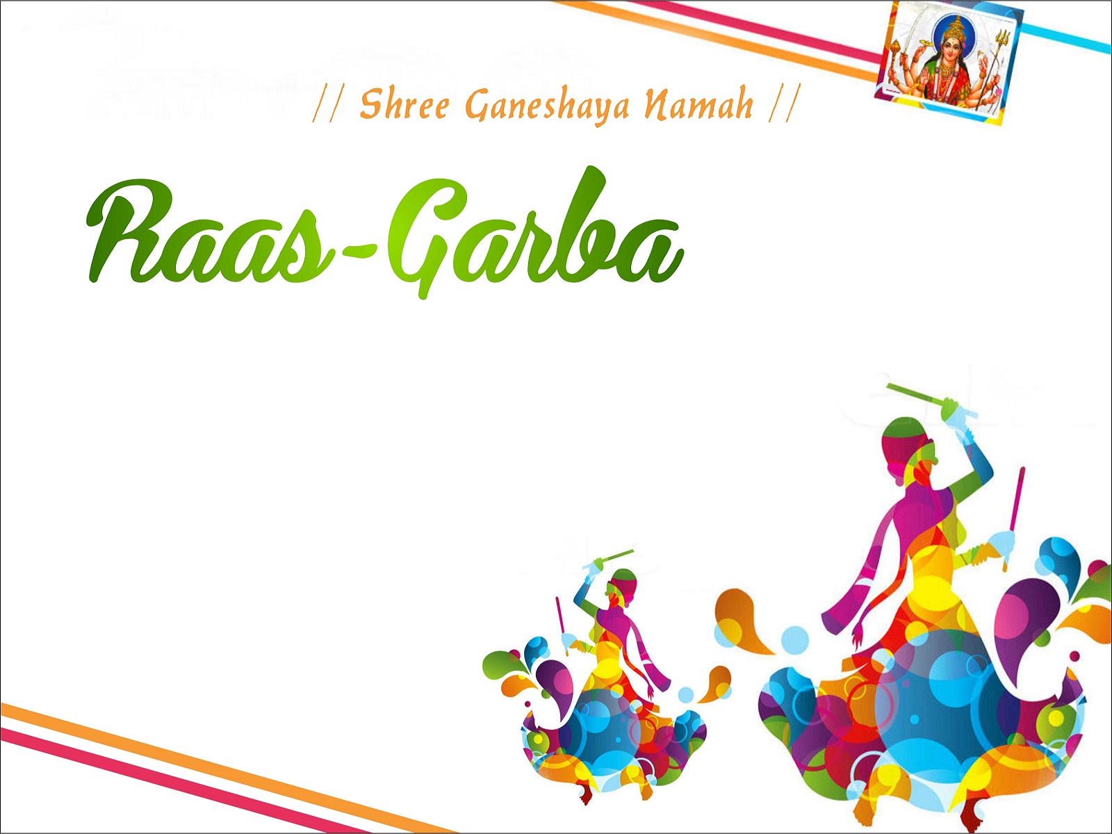 Garba Raas And Navratri Wishes Wallpaper - Navratri Images Png Hd , HD Wallpaper & Backgrounds