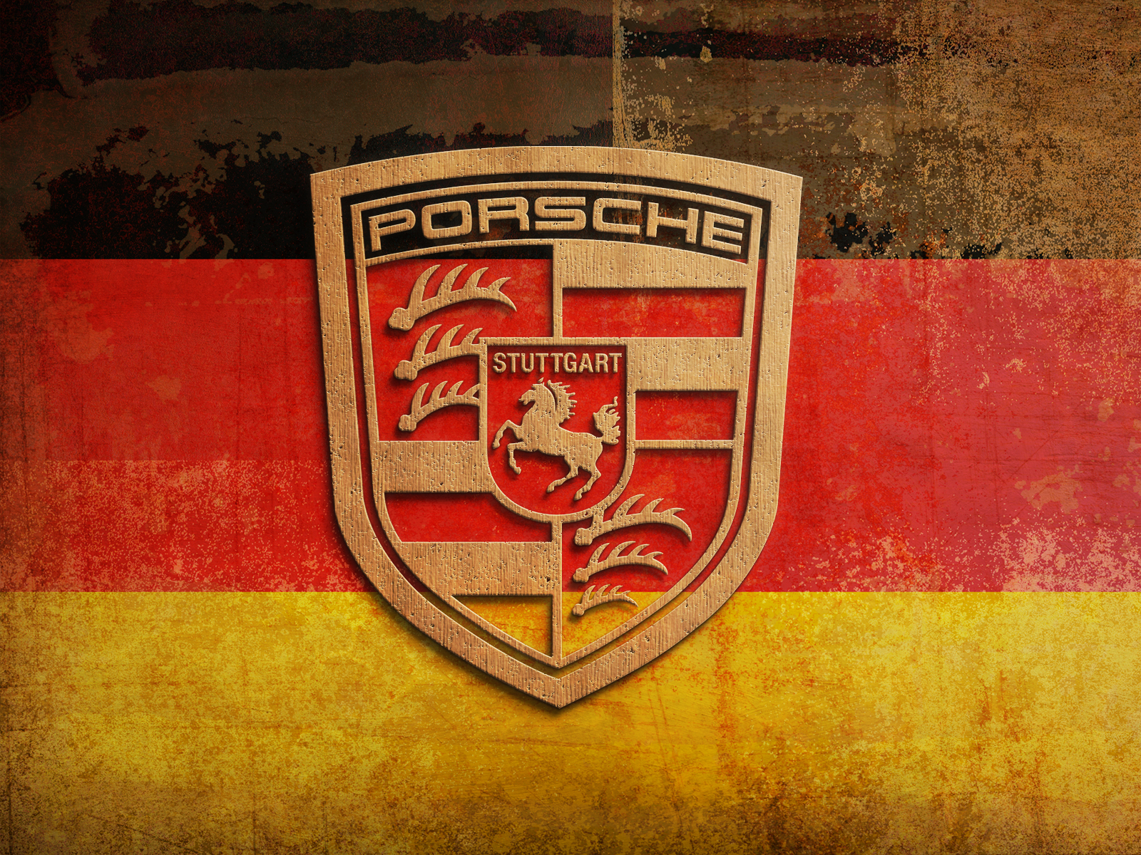 0 Lamborghini Gallardo Hd Wallpapers - Porsche Logo With German Flag , HD Wallpaper & Backgrounds
