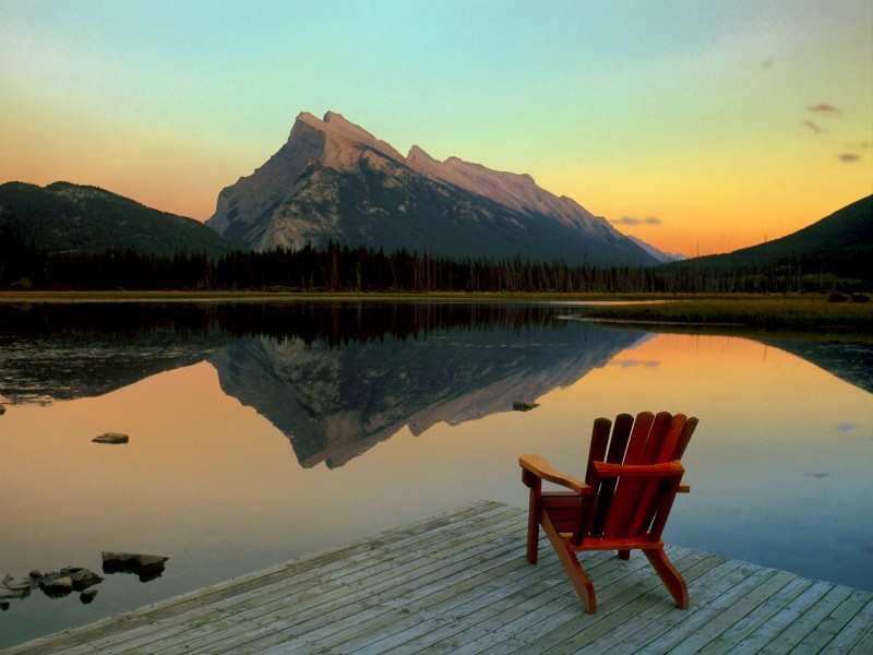 Mount Rundle-banff National Park Wallpaper - Mount Rundle , HD Wallpaper & Backgrounds