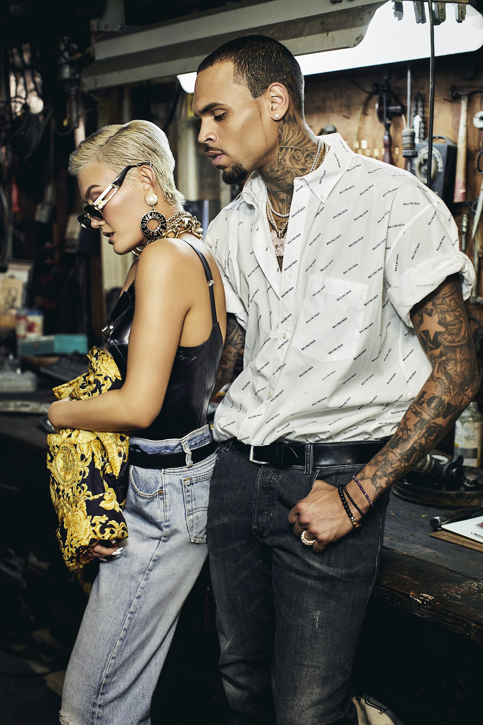 Agnez Mo And Chris Brown , HD Wallpaper & Backgrounds