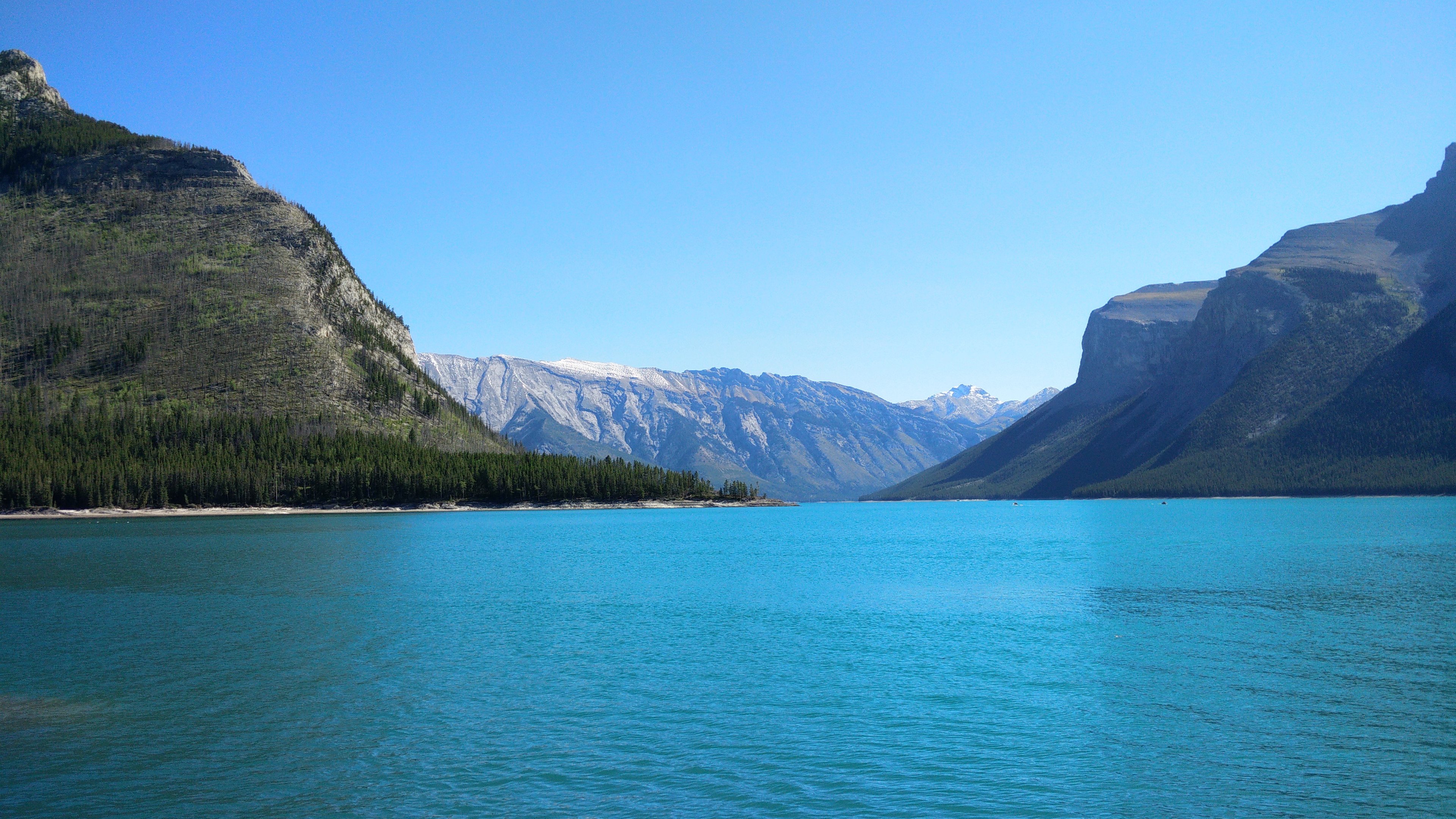 Banff Canada Wallpaper - Lake Minnewanka , HD Wallpaper & Backgrounds