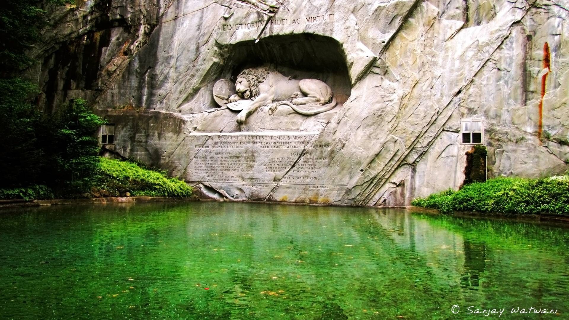#sculpture, #statue, #lion Of Lucerne, #lion, #latin - Lion Monument , HD Wallpaper & Backgrounds